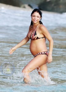 Bethenny Bares Her Baby Bump in St. Barts