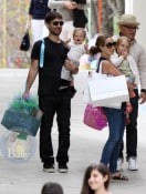 Tobey Maguire Enjoys Easter With His Family in LA