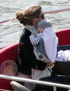 Tom and Gisele Take Benjamin on a Boat Cruise in Paris!