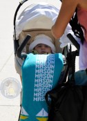 Kim Kardashian and Nephew Mason Hit The Beach in Miami!