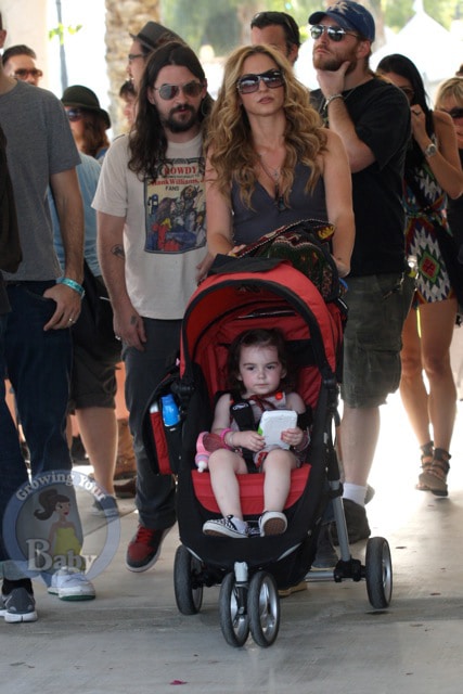 Drea de Matteo and Family Enjoy Coachella Music Festival