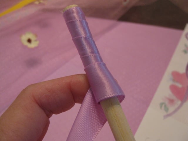 fairy craft wand step 1