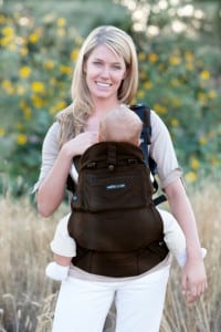 Lillebaby Everywear Organic Carrier - Front Facing in
