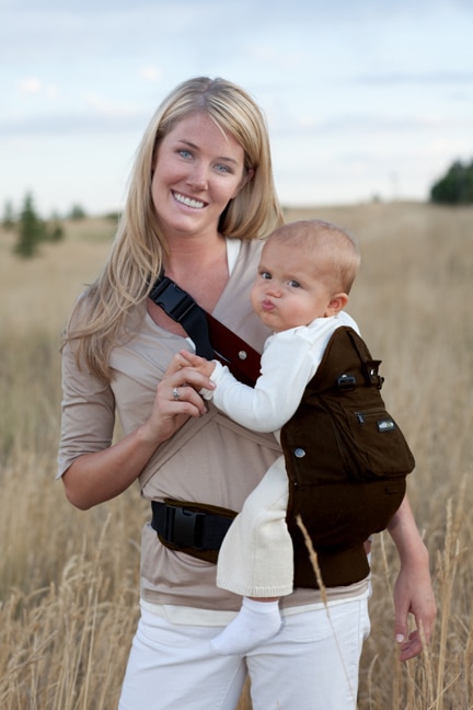 Lillebaby Everywear Organic Carrier - Hip Carry