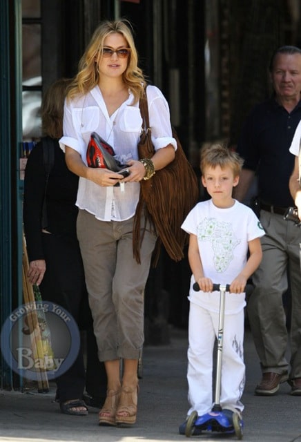 Kate Hudson and son Ryder Robinson