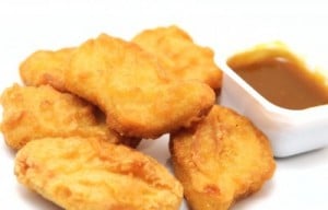 Chicken Nuggets with sauce