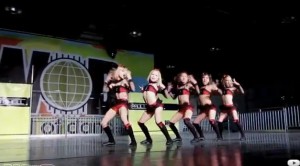 7-year-old dance troup dancing to Single Ladies