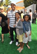 Russell Simmon and daughters Ming and Aoki