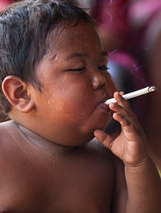 Ardi Rizal - the smoking toddler