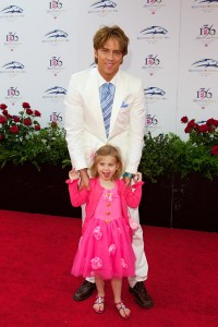 Larry Birkhead and Dannielynn Attend The Kentucky Derby