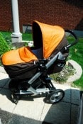 Peg Perego Skate reverse facing bassinet