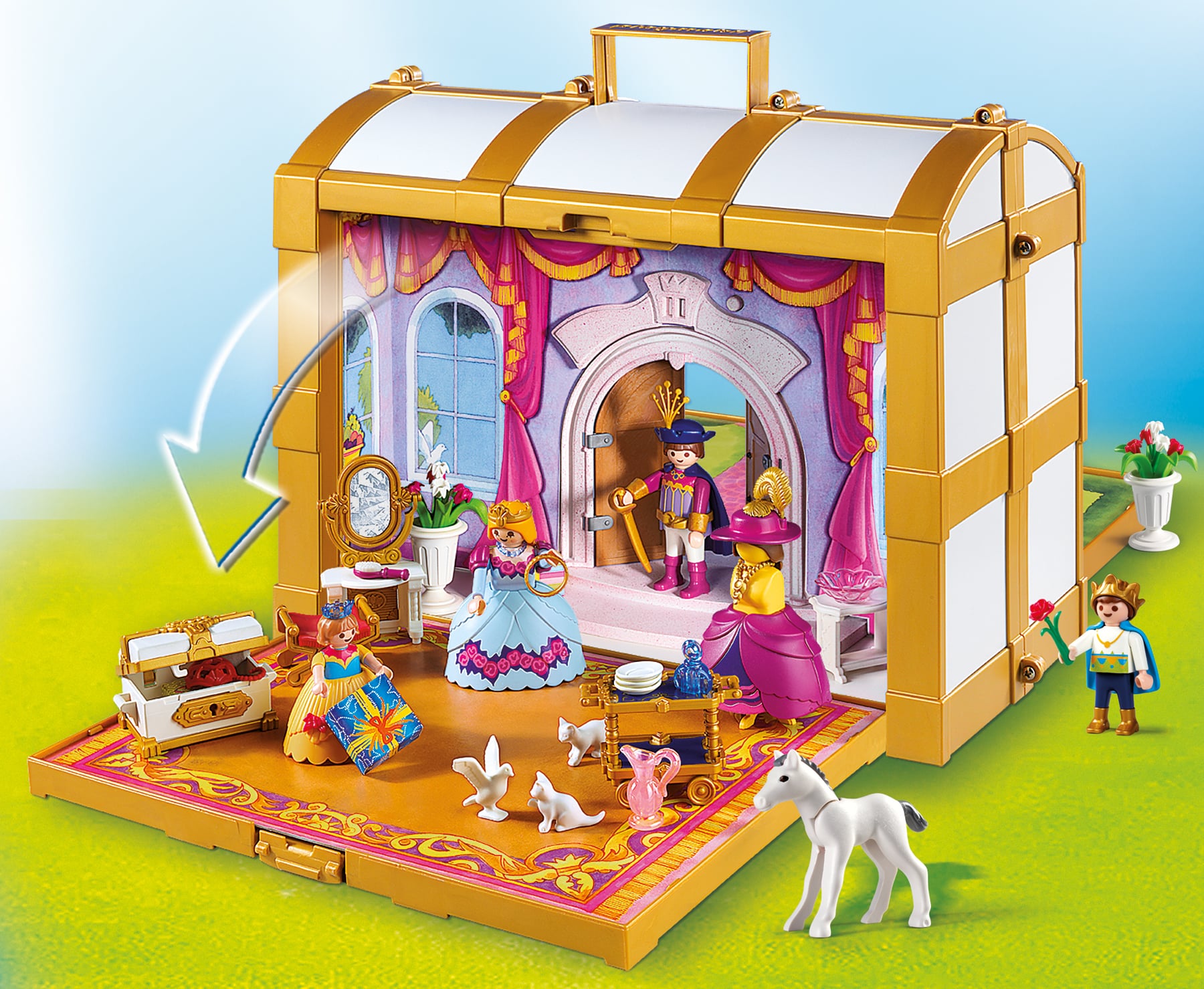 playmobil pirate chest