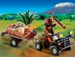 Playmobil Ranger with Quad Bike and Trailer