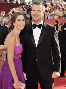 Chris O'Donnell and wife