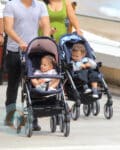 Max and Emme strolling In Monaco