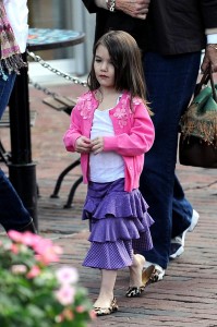 Suri Cruise in Boston