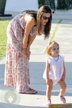 Alessandra Ambrosio and Anja