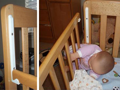 Child Craft brand drop-side cribs recalled on June 24,2010