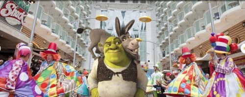 Royal Caribbean and Dreamworks Collaboration onboard Allure