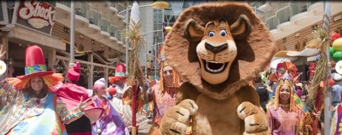 Royal Caribbean and Dreamworks Collaboration onboard Allure