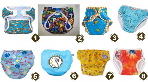 8 Swim Diapers For Your Little Fish!