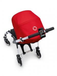 2010 Bugaboo Bee with an iPhone holder