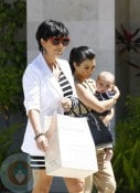 Kris Jenner, Kourtney Kardashian and Mason Disick