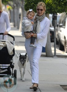 Kelly Rutherford and daughter Helena