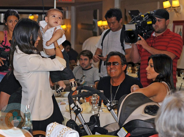 The Kardashians Enjoy Lunch at  Cipriani's in NYC