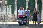 Jason Priestly with kids Ava and Dashiell