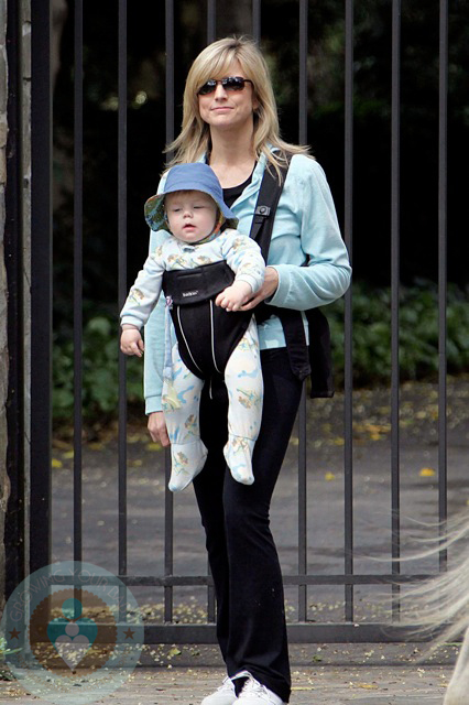 Courtney Thorne Smith with son Jake