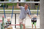 Liev Schreiber and sons Alexander and Sammy