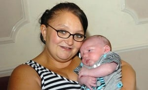 Lisa Witchalls and son Reece
