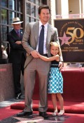 Wahlberg with daughter Ella