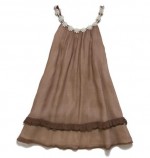 Soft Brown Sweet Pea Dress