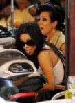 Kim Kardashian makes faces at nephew Mason