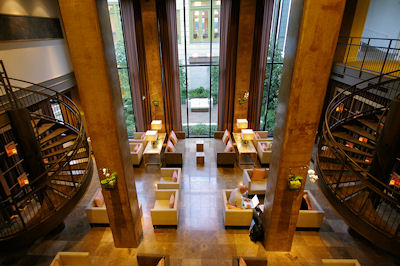 Lobby of the Proximity Hotel