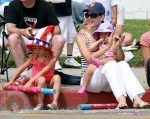 Jennifer Garner with daughters Seraphina and Violet