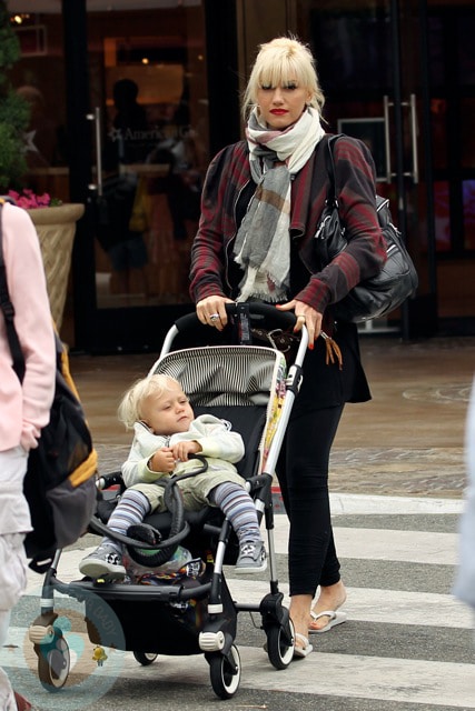 Gwen Stefani and son Kingston