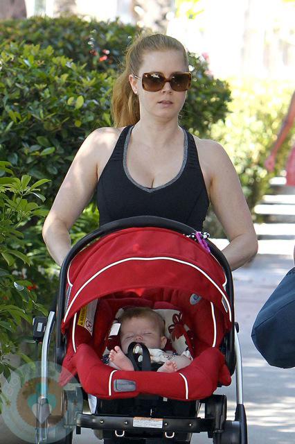 Amy Adams with daughter Aviana Olea Le Gallo