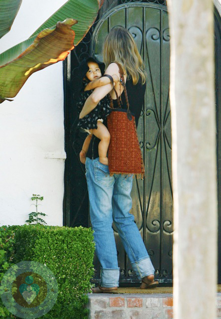 Ellen Pompeo and daughter Stella Luna