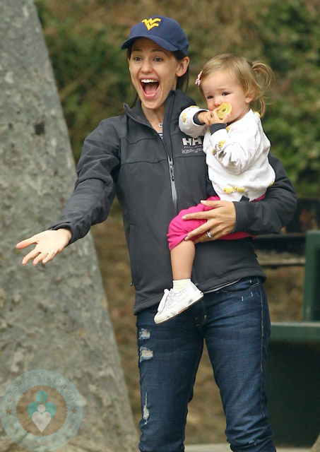 Jennifer Garner and daughter Seraphina