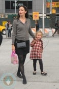 Jennifer Garner and Violet Affleck