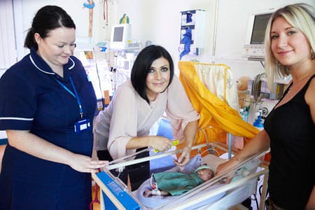 Kym Marsh in the NICU