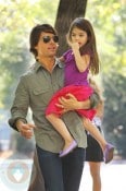 Tom Cruise with daughter Suri