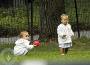 Charlene and Myla Federer