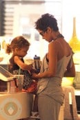 Halle Berry and daughter Nahla