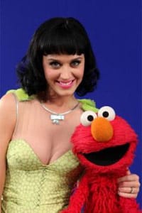 Katy Perry and Elmo