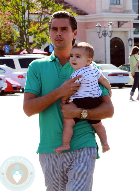 Scott and Mason Disick