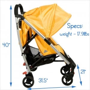 Kooper Stroller Specs